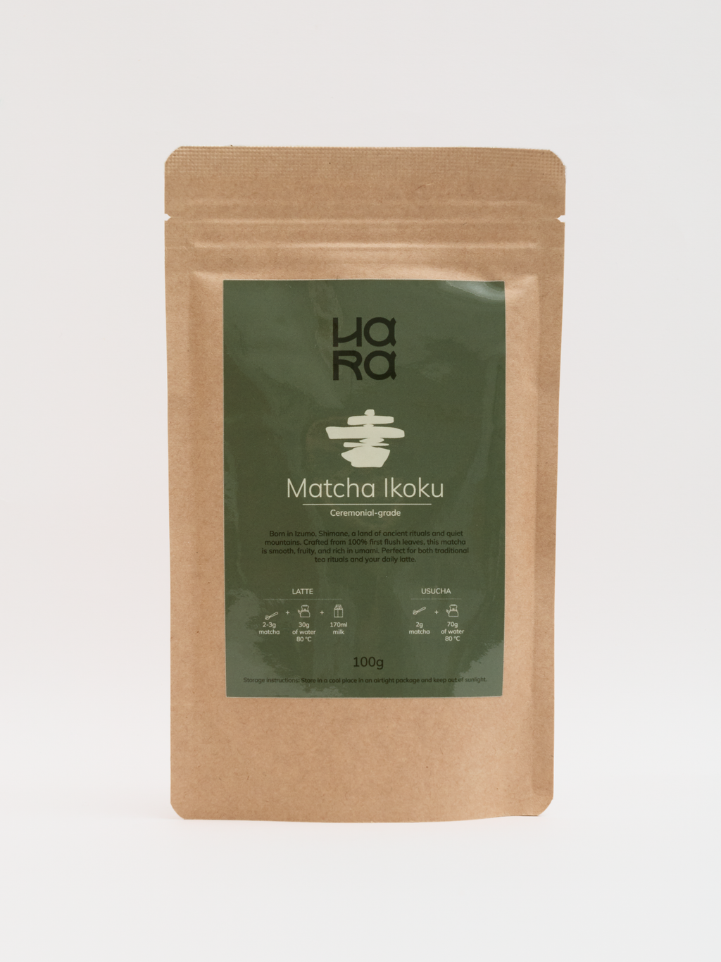 Matcha Ikoku (zip bag) 100g